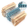 KIT RESISTENZA ASSIALE 1/4W 1% VARI VALORI STRATO METALLICO