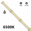 Striscia LED COB IP20 5m 6500K 12V 15W/m 1500lm/m