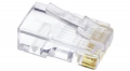 CONNETTORE PLUG RJ45 8P CONTATTI PLACCATI ORO AWG28-AWG24 SCS