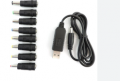 CAVO USB CONVERTITORE DC-DC STEP-UP DA 5Vdc A 12Vdc SPINA 2,1X5,5mm 1MT