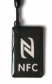 TAG NFC RFID 13,56Mhz IN RESINA EPOSSIDICA NERO