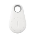 MINI TRACKER TAG BLUETOOTH 4.0 ANTISMARRIMENTO FINO A 25MT A PORTACHIAVI BIANCO A BATTERIA