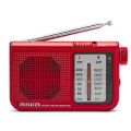 AIWA RADIO AM/FM ALTOPARLANTE HIGH QUALITY USCITA CUFFIE (INCLUSE) ROSSA