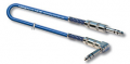 CAVO AUDIO JACK 6,35mm STEREO MASCHIO JACK 6,35mm STEREO MASCHIO 90° 5mt BILANCIATO AUDIODESIGN
