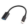 CAVO OTG 3.1 PRESA USB A SPUNA USB TYPE-C 0,15MT Velocità 5 Gbps 3A