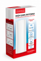 ANTENNA AMPLIFICATA DA ESTERNO CON CAVO 5MT 4K DVB-T2 FILTRO 5G LTE 4G SUPERIOR