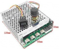 PWM MOTOR SPEED CONTROLLER 10V-55VDC 60A CON INVERSIONE DI ROTAZIONE E DISPLAY