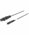 CAVO AUDIO XLR 3P FEMMINA 1 RCA MASCHIO 5MT