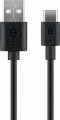 CAVO DI RICARICA E SINCRONIZZAZIONE USB-A USB TYPE-C 3A 2MT NERO