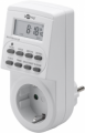 TIMER DIGITALE PROGRAMMABILE SETTIMANALE IP20 SCHUKO 16A 3600W