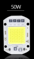 LED COB CON LENTE 120° 220V 50W LUCE FREDDA