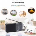 RADIO PORTATILE A BATTERIE AM/FM  CON USCITA CUFFIE