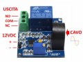 MODULO DI PROTEZIONE SOVRACORRENTE AC 5A TENSIONE DI LAVORO 12V RELE' 10A