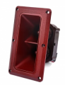 Doppio Tweeter piezo a tromba 200W 93db 160x95x105mm ROSSO