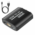 CONVERTITORE DA HDMI A AV RCA NTSC PAL HD 720P/1080P