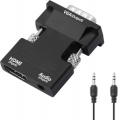 CONVERTITORE DA HDMI A VGA 1080P + AUDIO JACK 3,5MM