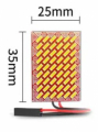 MODULO PANNELLO LED 35X25 12V 4W 6500K PER LUCI CORTESIA AUTO