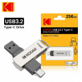 PENDRIVE CHIAVETTA DUAL USB TYPE-C USB-A 3.2 256GB KODAK