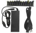 ALIMENTATORE PER NOTEBOOK 90W MAX OUT 15V-20V DA 4,5A A 6A CON 13 PLUG ADATTATORI IN DOTAZIONE