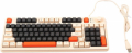 TASTIERA DA GIOCO ERGONOMICA QWERTY 94 TAST RETROILLUMINATA USB 2.0