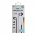 AURICOLARI IN-EAR CON CAVO E MICROFONO PRESA USB TYPE-C COLORE ARGENTO EP9775