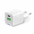 CARICATORE DA MURO 1 USB TYPE-C GaN 30W PD 3.0 BIANCO