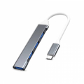 HUB USB SLIM DA USB TYPE-C A 4 PORTE USB/A 3.0