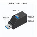 MINI HUB USB 3.0 COMPATTO DA USB/A A 1XUSB/A 3.0+2XUSB/A 2.0