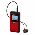 RADIO DIGITALE DAB+ TASCABILE FM STEREO PLL RDS DISPLAY GRAFICO ROSSA AIWA