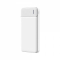 POWERBANK 20000mA 2 USB/A + TYPE-C CARICA RAPIDA 2,4A 22,5W BIANCA