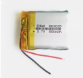 BATTERIA 3,7V 800mAh LiPo PIATTE 803035