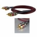 DYNAVOX CAVO RCA SPINA/SPINA ALTA QUALITA' PLACCATO ORO  OFC (99,99% rame) 1MT