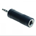 ADATTATORE SPINA STEREO 3,5MM PRESA STEREO 6,3MM