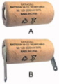 BATTERIA SUB-C 2000mAh RICARICABILE NI-CD 1,2V 2Ah CON LAMELLE