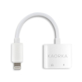 CAVO ADATTATORE SPINA LIGHTNING A PRESA JACK 3,5MM + LIGHTNING