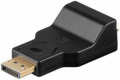 DISPLAYPORT / VGA ADATTATORE 1.1, NERO,SPINA DISPLAYPORT > PRESA VGA (15-PIN)