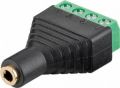 ADATTATORE TERMINAL BLOCK 4 PIN PRESA 3,5MM STEREO