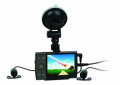 ICONBIT DOPPIA VIDEOCAMERA PER AUTO HD CON SCHERMO 3,5" H265 ANGOLO 120°