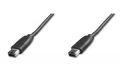 CAVO FIREWIRE IEEE 1394 1,8MT. DA 6PIN TO 4PIN (ESTERNO)