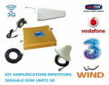 KIT AMPLIFICATORE Z2 RIPETITORE SEGNALE UMTS 3G ANTENNA TIM WIND VODAFONE TRE