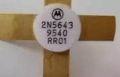 transistor RF 2N5590 NPN SILICIO DI POTENZA MOTOROLA TO128