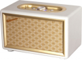 RADIO DA TAVOLO/ALTOPARLANTE BLUETOOTH OLD STILE CREMA/BIANCA