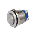 PULSANTE IN METALLO 19 MM 2 CONTATTI N.O. IP67 250VAC 3A