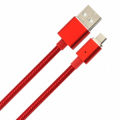 CAVO USB MICRO MAGNETICO 1 MT RED