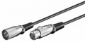 CAVO XLR MASCHIO A XLR FEMMINA STEREO 2MT