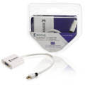 MINI CAVO DISPLAYPORT MINI DISPLAYPORT MASCHIO - VGA FEMMINA 0.20 M BIANCO